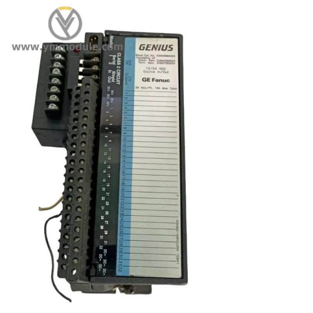 GE IC660BBD024: High-Performance DC 32 Circuit Source I/O Block