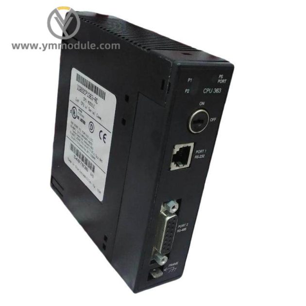 GE IC693CPU363 Single Slot CPU Module - High Performance Control Solution