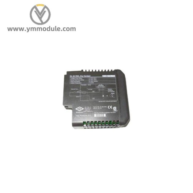 EMERSON KJ3001X1-BB1 - 12P0550X132 DI 8-Channel 24 VDC Dry Contact Card