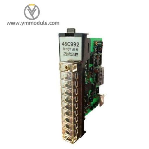RELIANCE Industrial Grade Programmable Logic Controller - 45C992, 220V AC, Precision Control Module