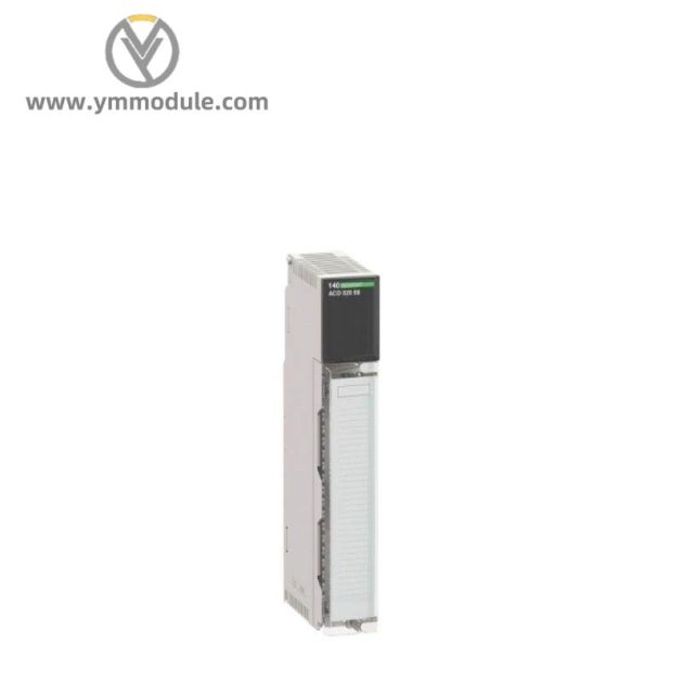 Schneider Electric 140ACO02000 Analog Output Module, Industrial Control System