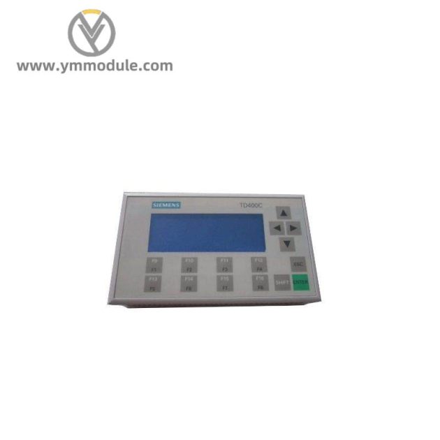 SIEMENS TD400C 6AV6640-0AA00-0AX0 Text Display, Industrial Control & Automation Equipment