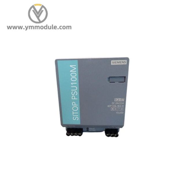 SIEMENS 6EP1336-3BA10 STABILIZED POWER SUPPLY: Precision and Reliability in Industrial Control