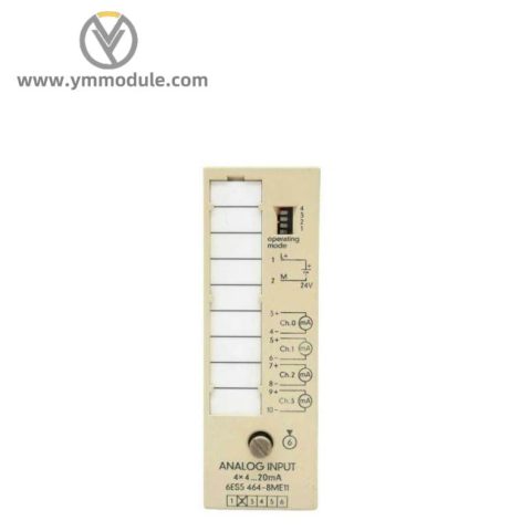 Siemens 6ES5464-8ME11 SIMATIC S5 Analog Input Module