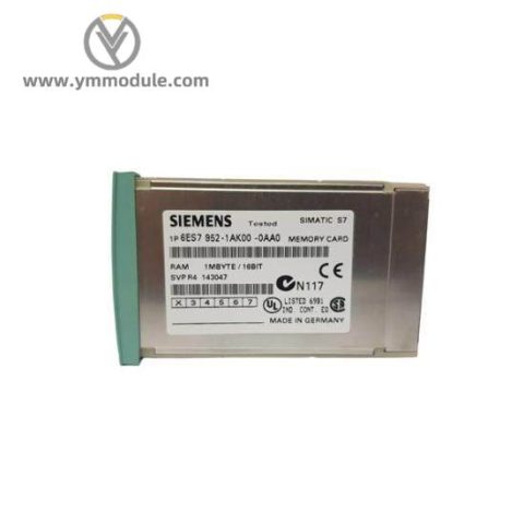 Siemens 6ES7952-1AK00-0AA0 RAM Memory Card for S7-400