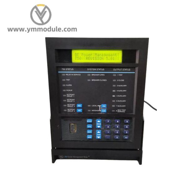 GE SR750-P5-G5-S5-HI-A20-R: High Performance Feeder Management Relay