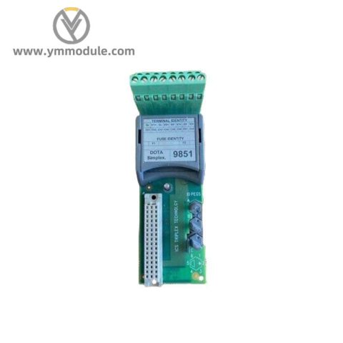 ICS TRIPLEX T9851 Analogue Output Module, Control & Automation Solutions