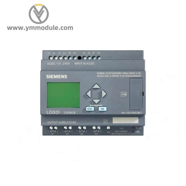 SIEMENS 6ED1052-1MD00-0BA7: Industrial Automation Logic Module, 12/24VDC Display