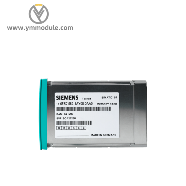 Siemens RAM Memory Card, 6ES7952-1AH00-0AA0, Industrial Control Modules