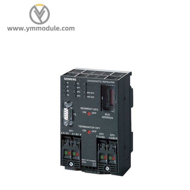 SIEMENS 6ES7972-0AB01-0XA0 Diagnostic Repeater, Industrial Control Systems