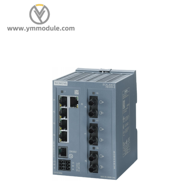 SIEMENS SCALANCE XB004-1G 6GK5004-1GL00-1AB2 - High Performance Unmanaged Industrial Ethernet Switch