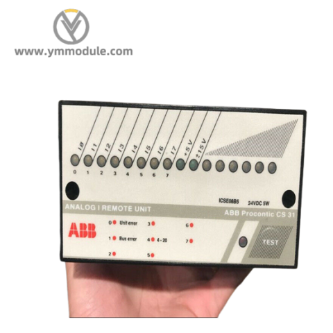 ABB ICSE08B5 FPR3346501R1012 - DCS Module, Industrial Automation Innovation