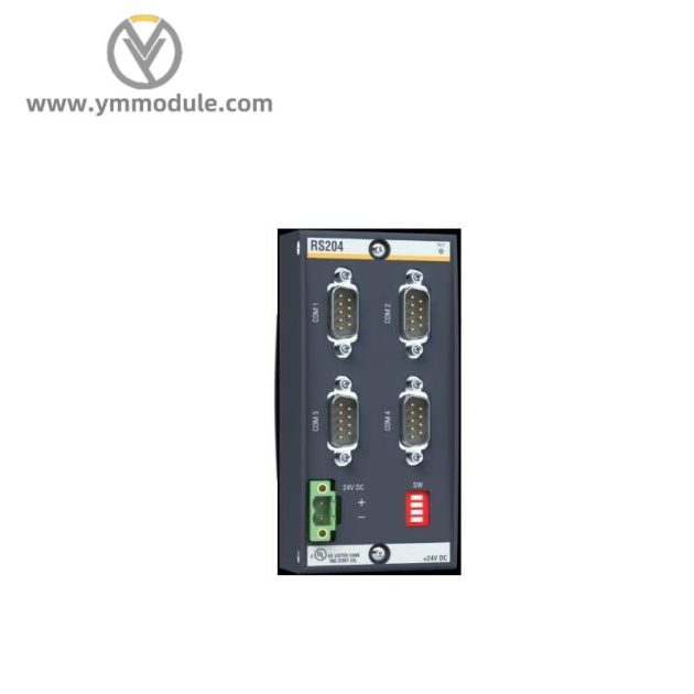 BACHMANN RS204 Interface Module: High-Speed Serial Communication for Industrial Control Systems