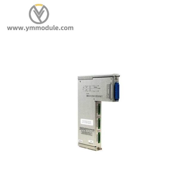 Bently Nevada 3500/61 I/O Module 136711-02, with Internal Barriers & Internal Terminations