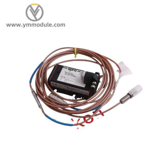 Emerson EPRO PR6423/004-030 CON021 Eddy Current Sensor - Advanced Non-Invasive Monitoring for Industrial Applications