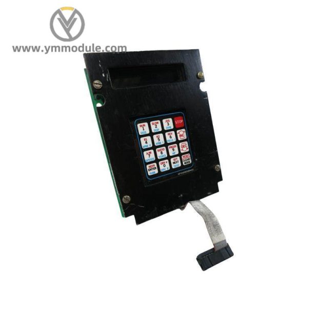 GE Programmable Logic Controller 531X135PRGAAM3: Modular PLC with Keypad