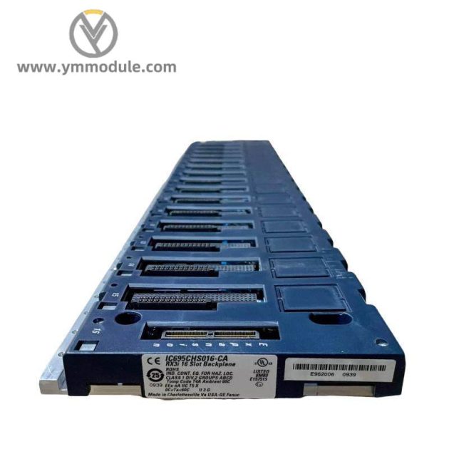GE IC695CHS016 - Universal 16 Module Slots Base, for Industrial Control Systems