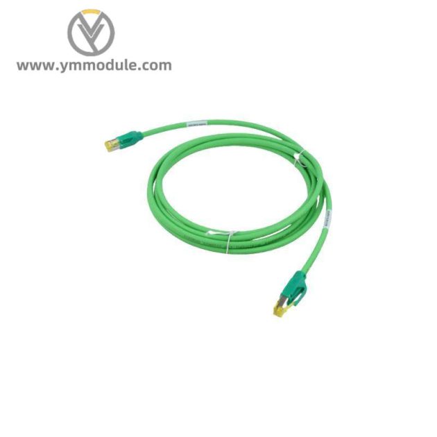 Siemens 6XV1870-3QH10 Industrial Ethernet Patch Cord, Cat 6A, 1 Meter