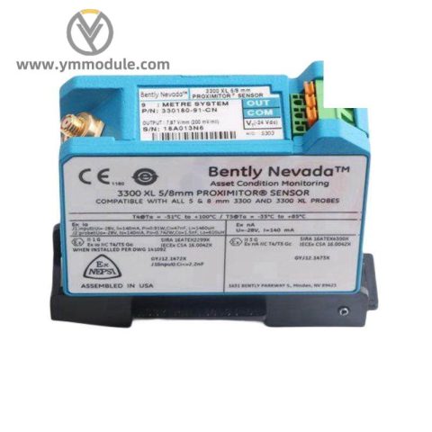 Bently Nevada 330780-91-05 Proximitor Sensor, Precision Measurement for Industrial Control Systems