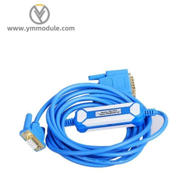 SIEMENS AMSAMOTION PC-TTY S5 PLC Programming Cable