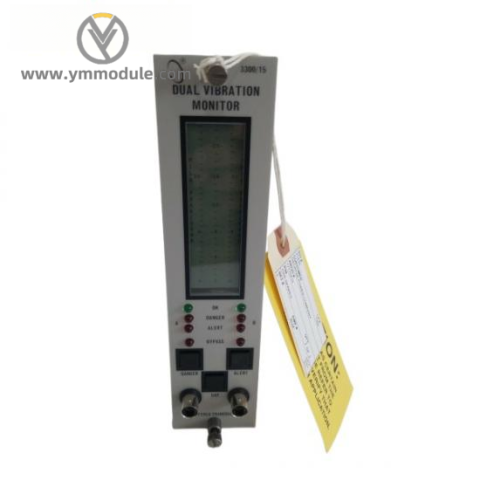 Bently Nevada 3300/15 Dual Vibration Monitor Module