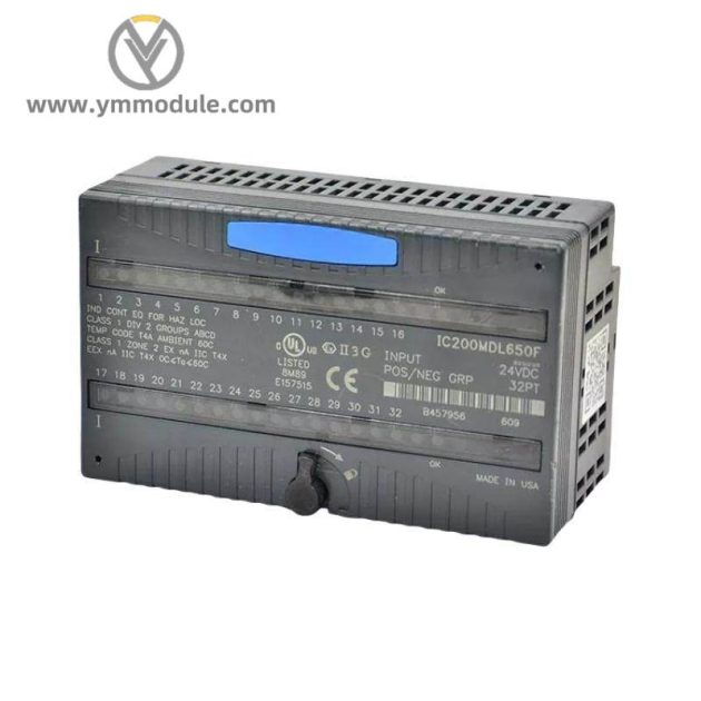 GE IC200MDL650F - VersaMax 24VDC Input Modules