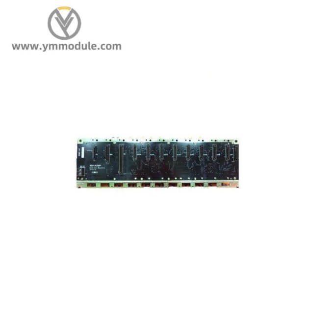 SHARP JW-28KB 8 Slot Rack Panel: Efficient Modular Automation Solution