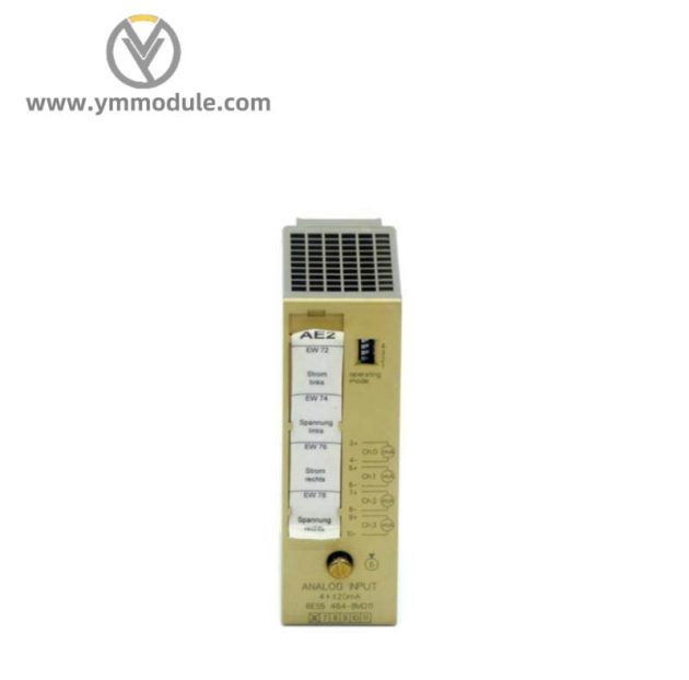 SIEMENS 6ES5464-8MF21: Advanced Analog Input Module for Industrial Automation