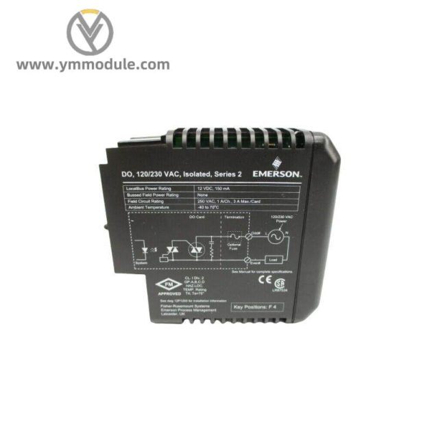 Emerson DC9430X1-CA2 Industrial Control Module