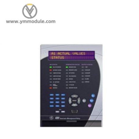 GE Fanuc SR489-P5-HI-A20 Motor Protection System, for Superior Motor Control & Safety