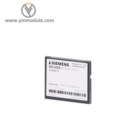 Siemens SINAMICS S120 CompactFlash Card 6SL3054-0AA01-1AA0, High-performance Control Module
