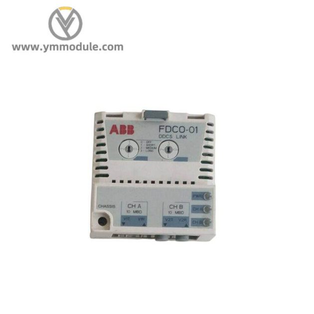 ABB FDCO-01 COMMUNICATION MODULE - High-Performance Ethernet Networking for Industrial Automation