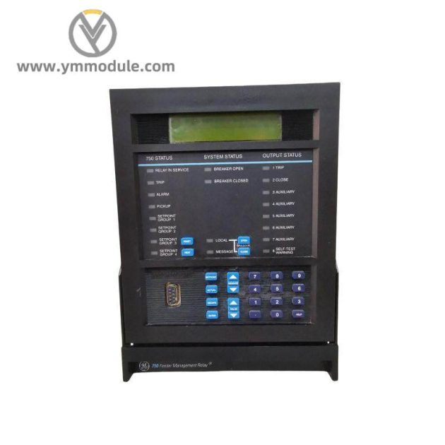 GE 750-P5-G5-D5-HI-A20-R Distribution Feeder Management Relay
