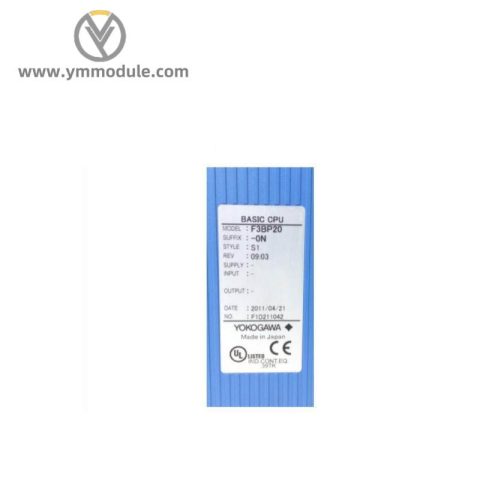 Yokogawa F3BP20-0N Basic CPU Module: Industrial Control Excellence