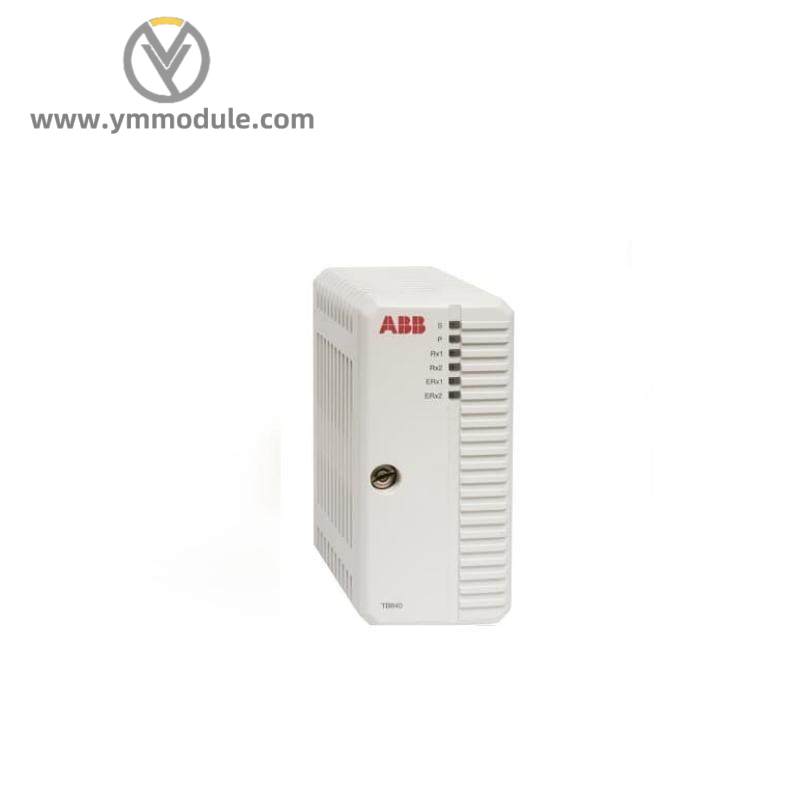 abb_tb840a_3bse037760r1_tb840a_modulebus_cluster_modem.jpg ABB 5SHX1960L0006 Controller Module - Hydraulic Servo Module