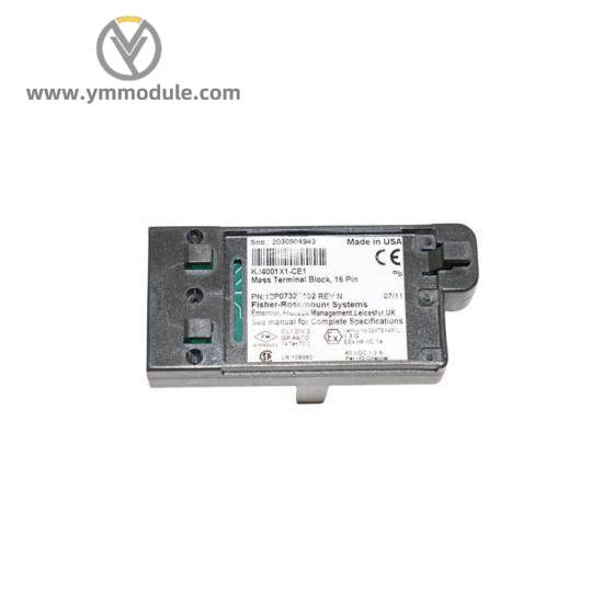 emerson_kj4001x1-ce1_12p0732x022_16_pin_mass_terminal_block_2.jpg Emerson SE4001S2T2B3 Control Module, Industrial Automation