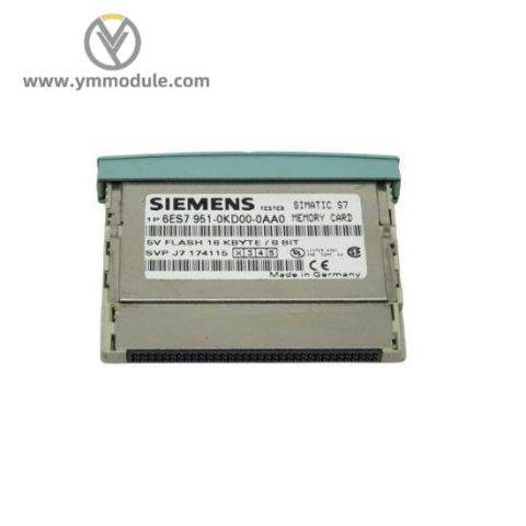 Siemens 6ES7 951-0KD00-0AA0 Flash Memory Module - Industrial Control Solutions